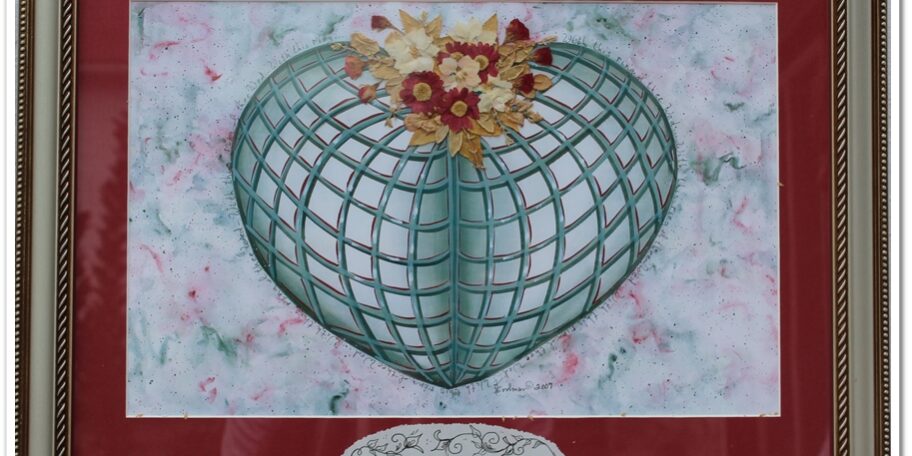 Framed Wedding Guest Book